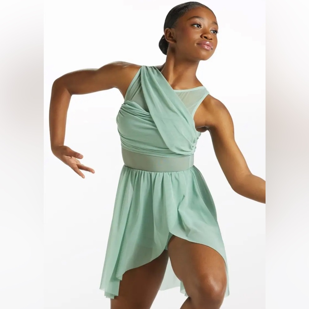 Mesh Wrap Dance Costume